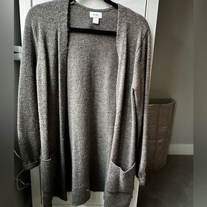 Old Navy Cardigan Sweater Taupe - Size Small